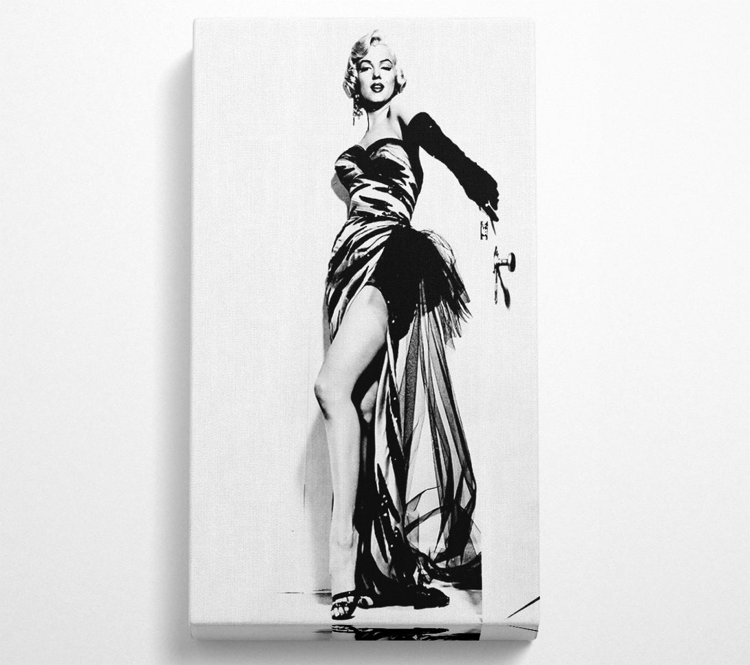  A Canvas Print of Marilyn Monroe Rare Classic Canvas Art