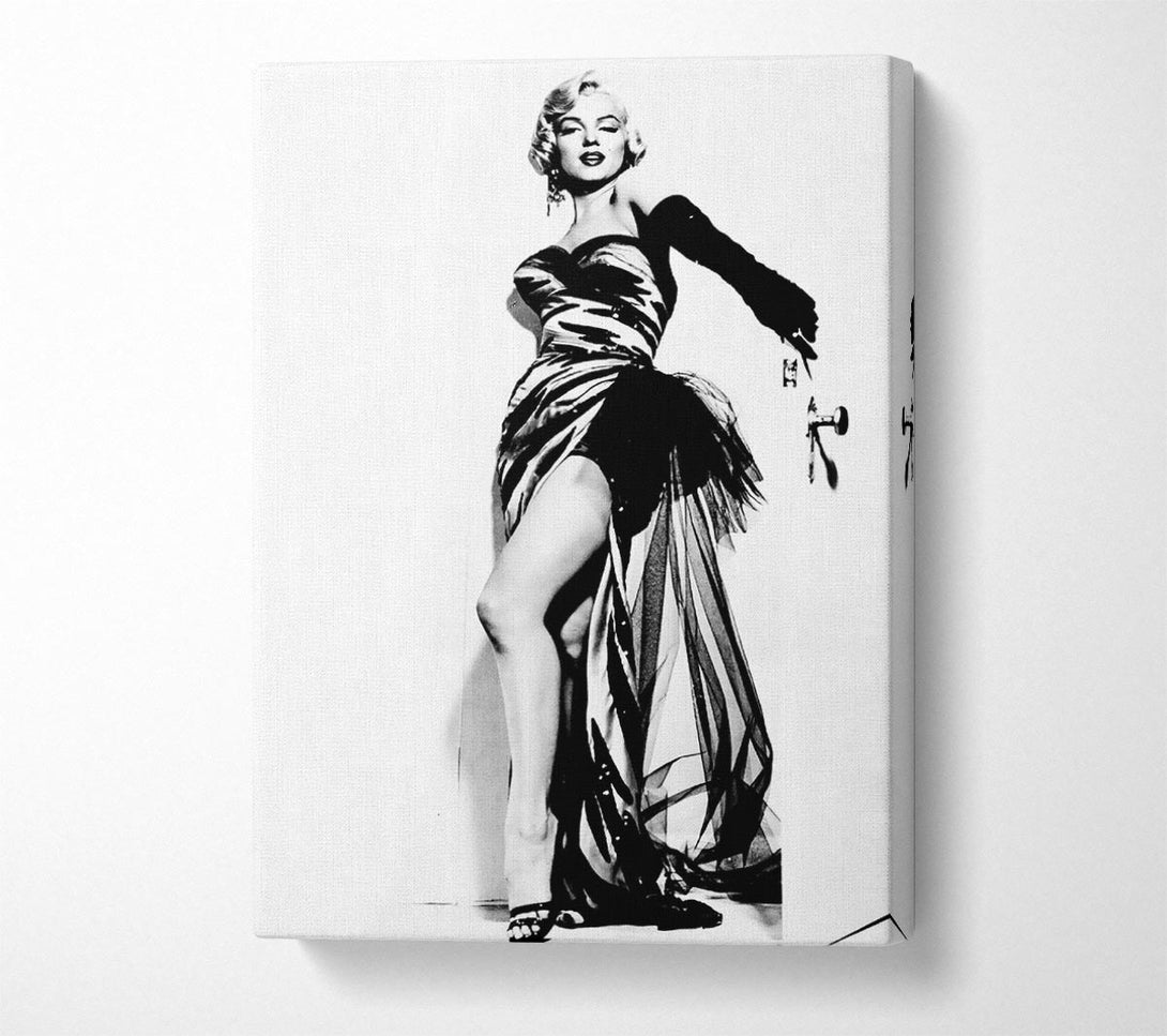  A Canvas Print of Marilyn Monroe Rare Classic Canvas Art