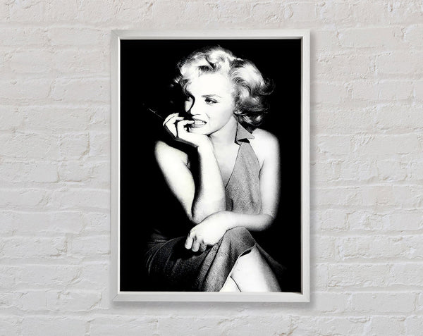 Marilyn Monroe Stare Framed Print