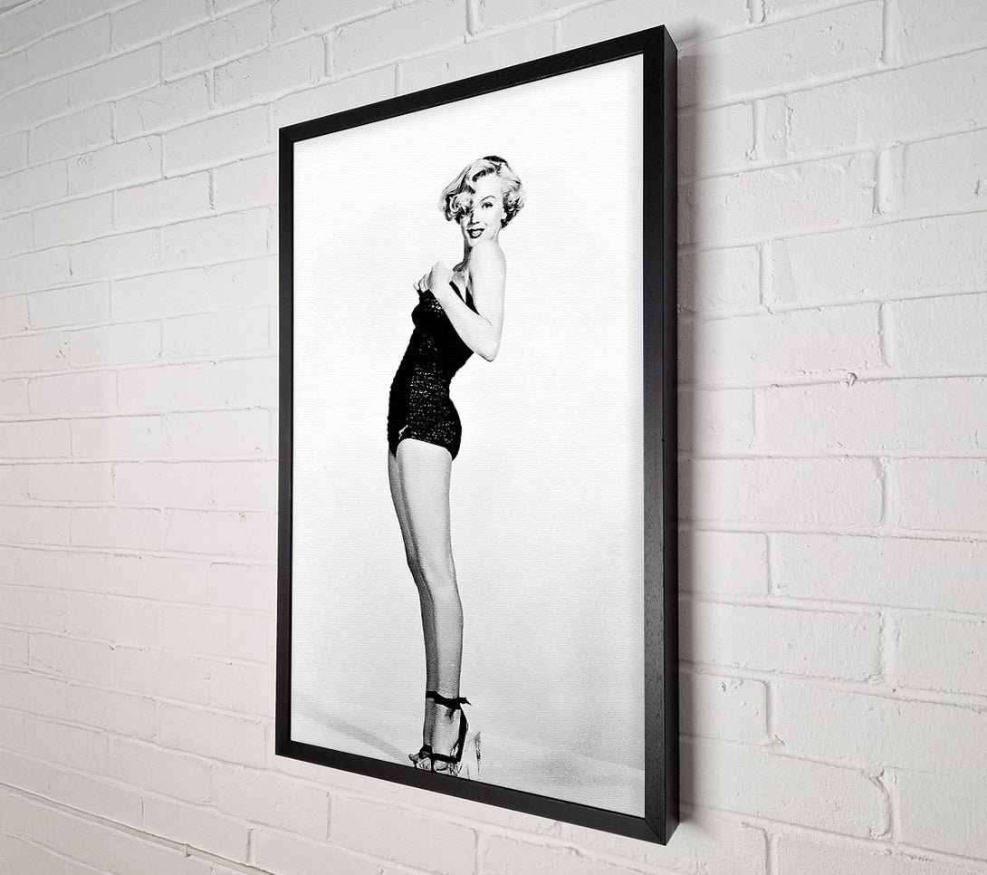  A Canvas Print of Marilyn Monroe Swimsuite Canvas Wall Art