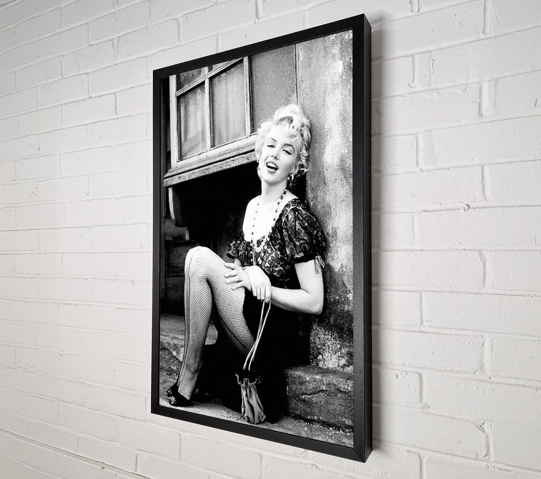 A Canvas Print of Marilyn Monroe The Bus Stop Canvas Print