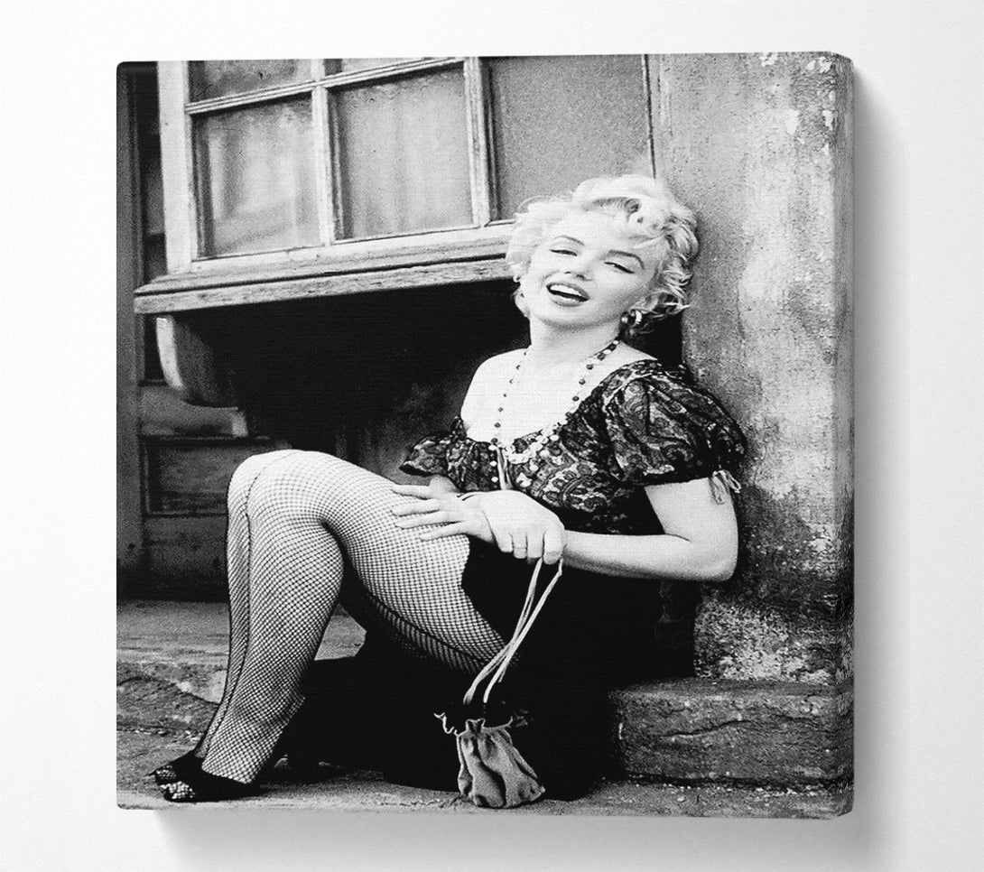  A Canvas Print of Marilyn Monroe The Bus Stop Canvas Print