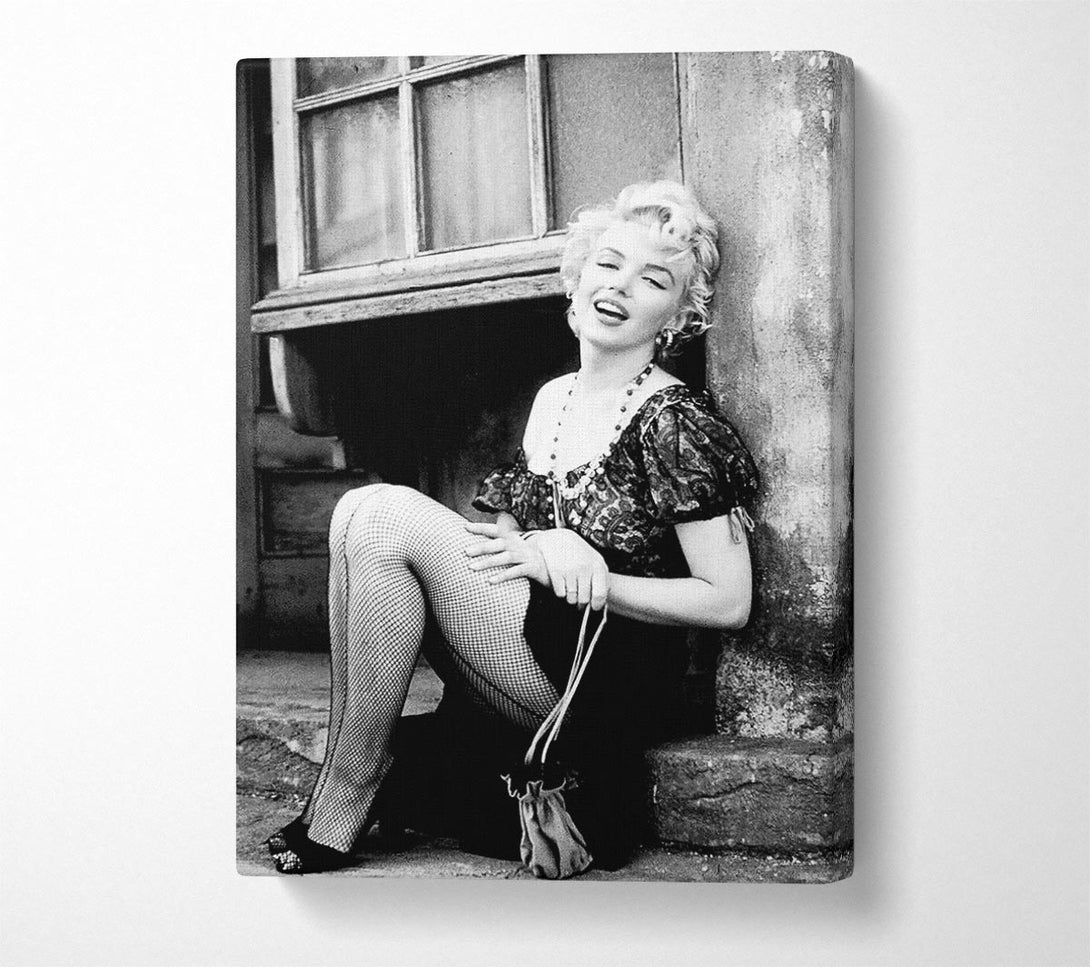  A Canvas Print of Marilyn Monroe The Bus Stop Canvas Print