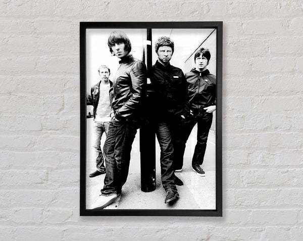 Oasis The Streets Framed Print