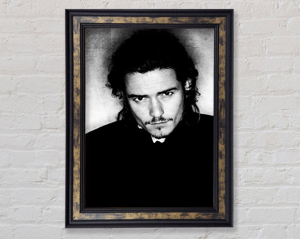 Orlando Bloom Framed Print