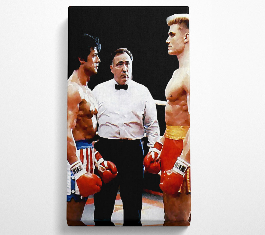  A Canvas Print of Rocky Vs Russia Canvas Wall Art