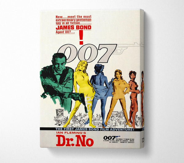  A Canvas Print of Sean Connery Dr No Canvas Art