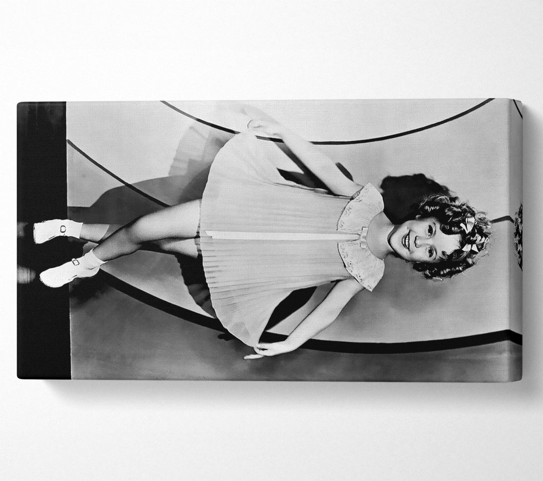  A Canvas Print of Shirley Temple Canvas Art