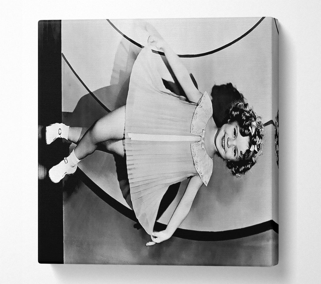  A Canvas Print of Shirley Temple Canvas Art