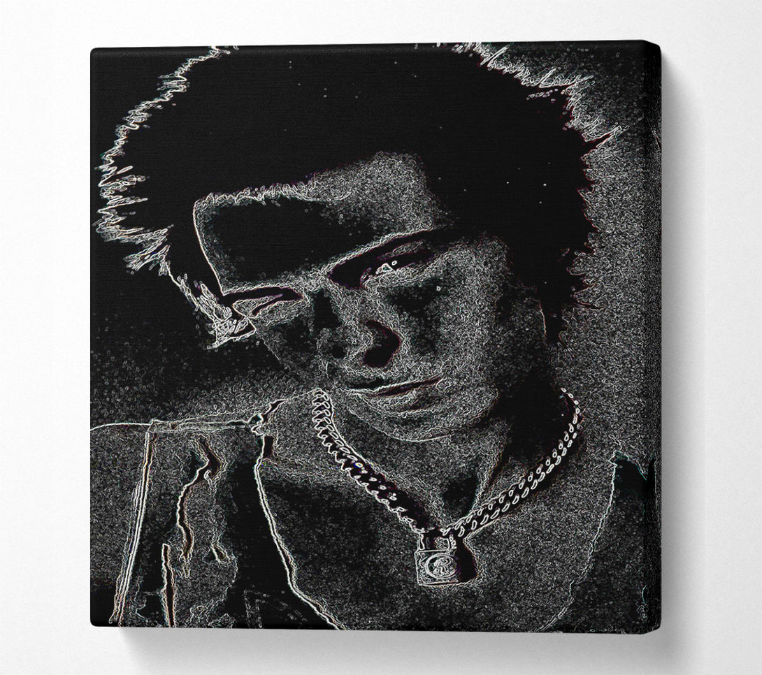  A Canvas Print of Sid Canvas Wall Art