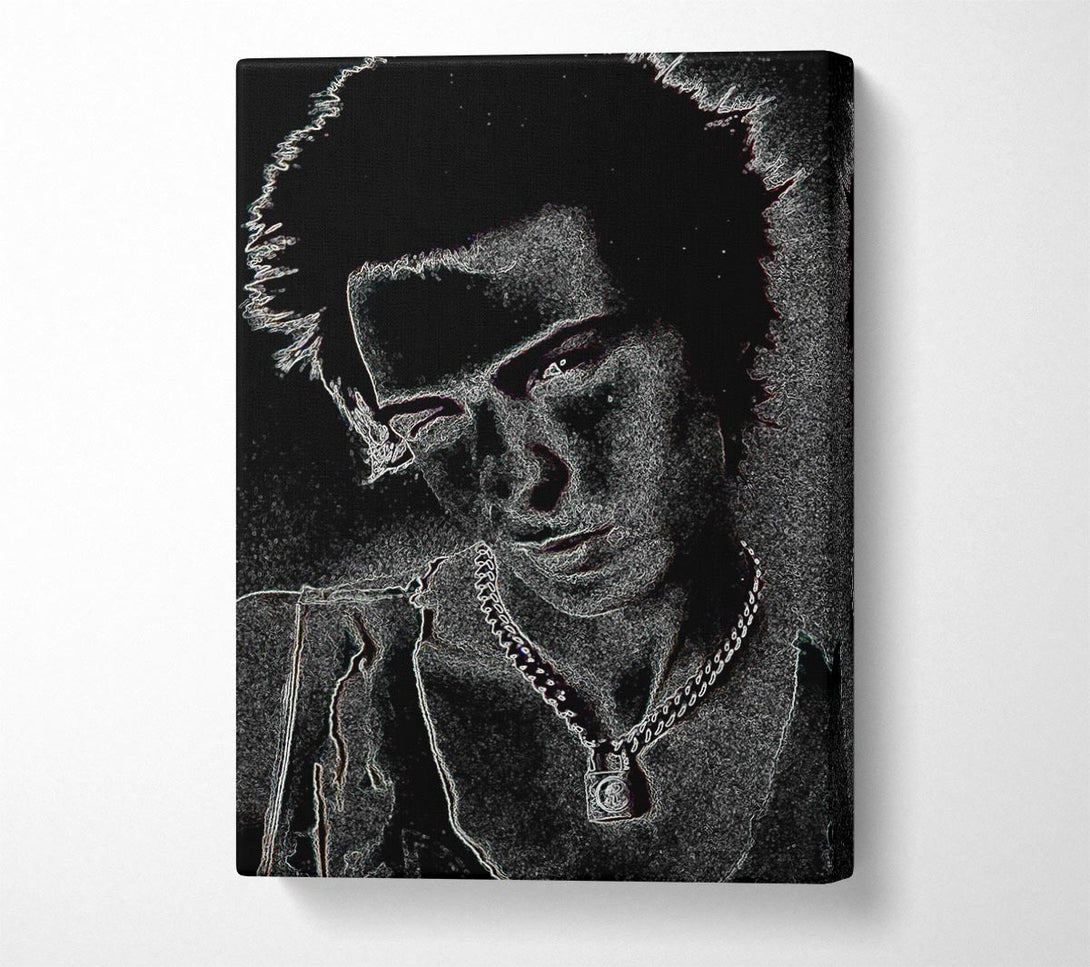  A Canvas Print of Sid Canvas Wall Art