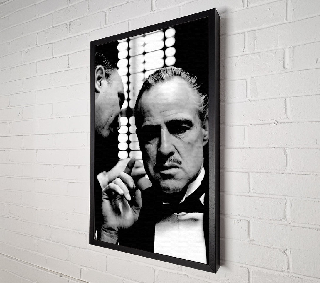 A Canvas Print of The Godfather Wisper Canvas Print