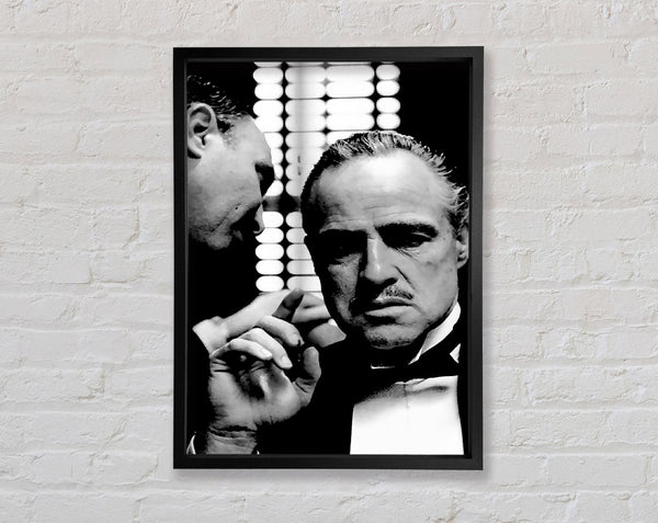 The Godfather Wisper Framed Print