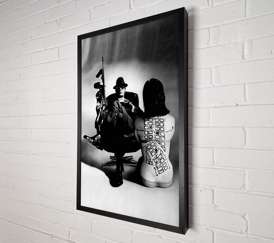  A Canvas Print of The Italian Job Canvas Art