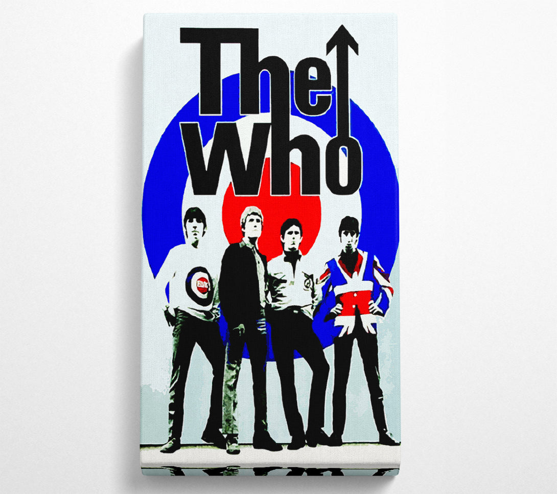  A Canvas Print of The Who Canvas Wall Art