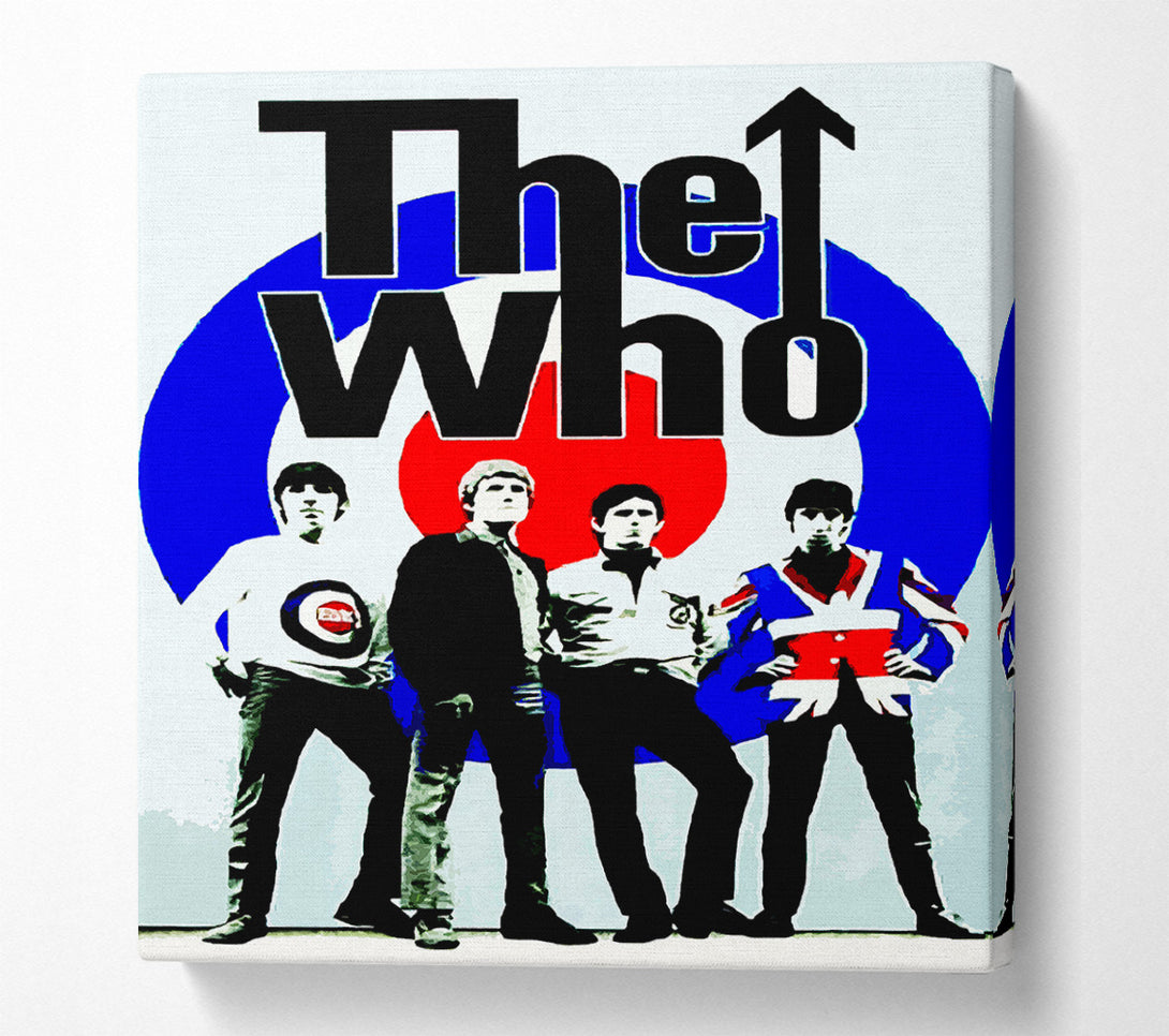  A Canvas Print of The Who Canvas Wall Art