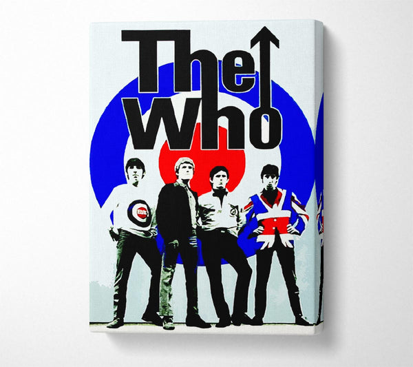  A Canvas Print of The Who Canvas Wall Art