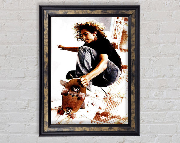 Lords Of Dog Town Skater Framed Print