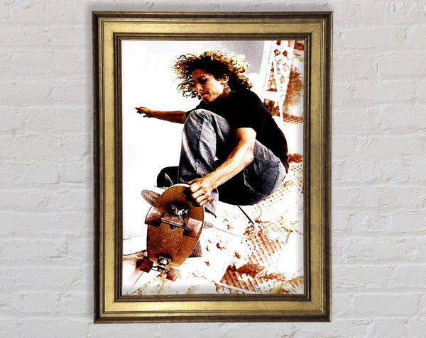 Lords Of Dog Town Skater Framed Print