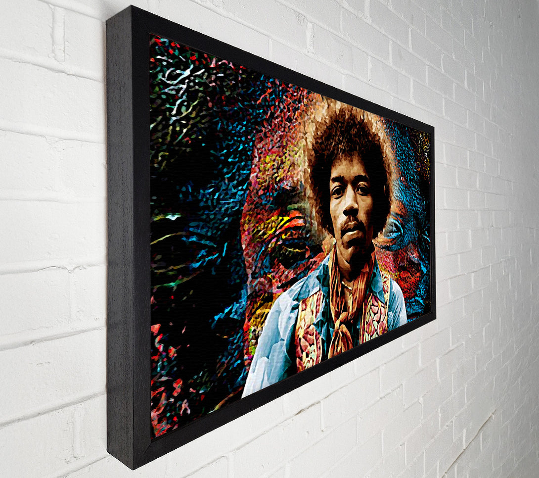 A Canvas Print of Jimi Hendrix Axis Bold As Love Canvas Art