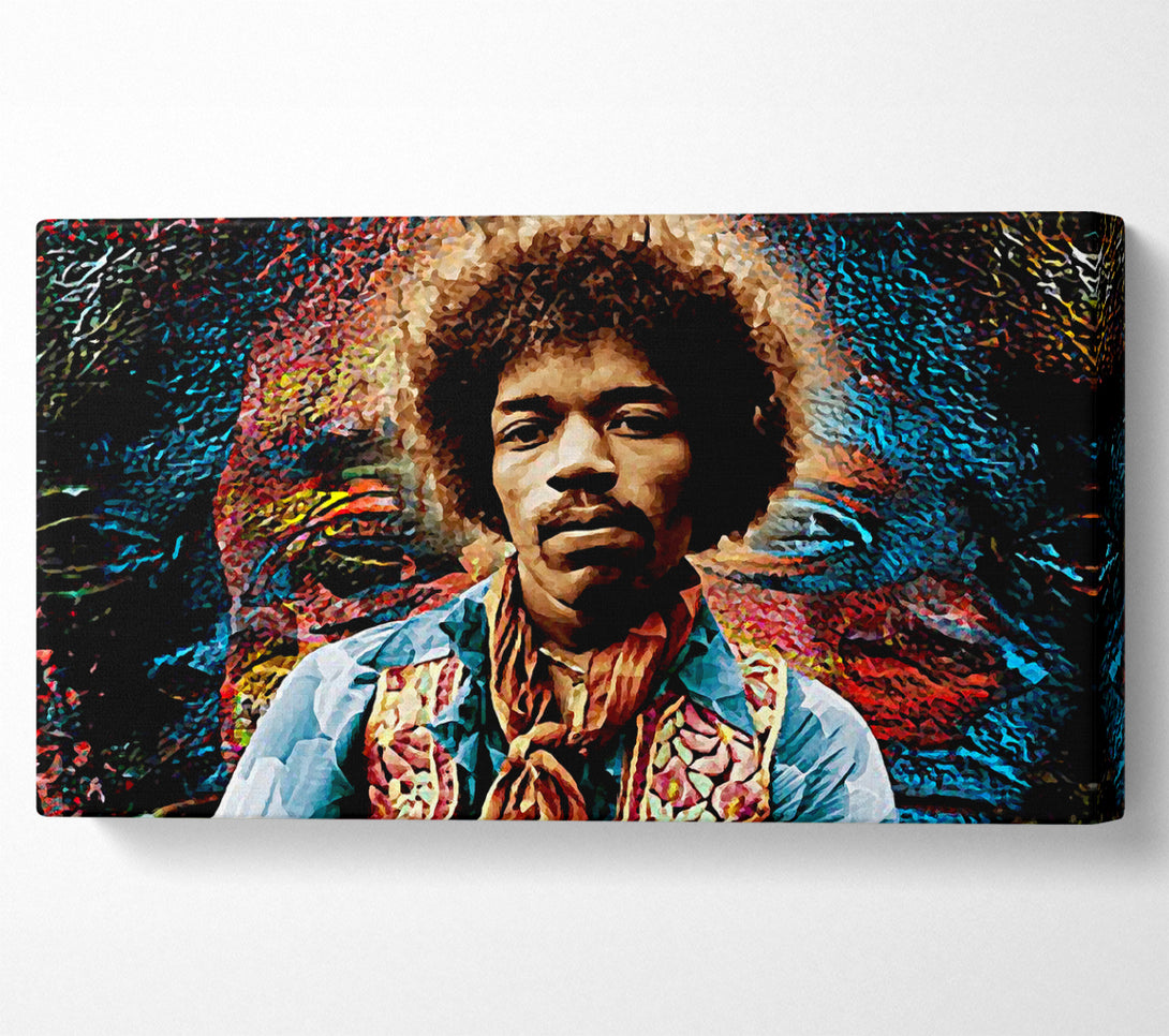  A Canvas Print of Jimi Hendrix Axis Bold As Love Canvas Art