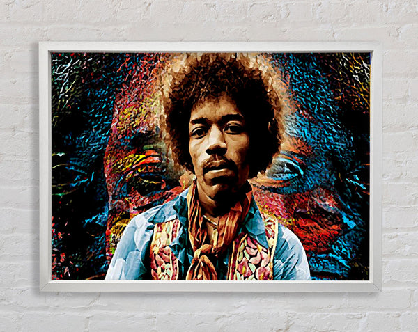 Jimi Hendrix Axis Bold As Love Framed Print