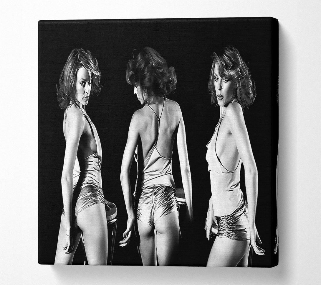  A Canvas Print of Kylie Minogue Hot Pants Canvas Art