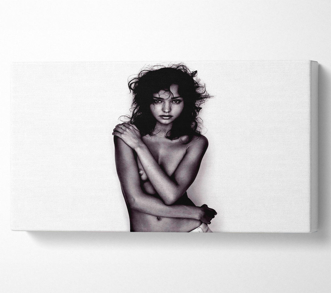  A Canvas Print of Miranda Kerr Hot Body Canvas Print