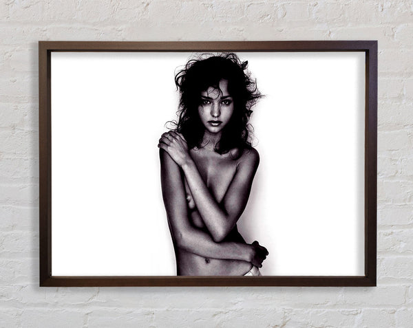 Miranda Kerr Hot Body Framed Print