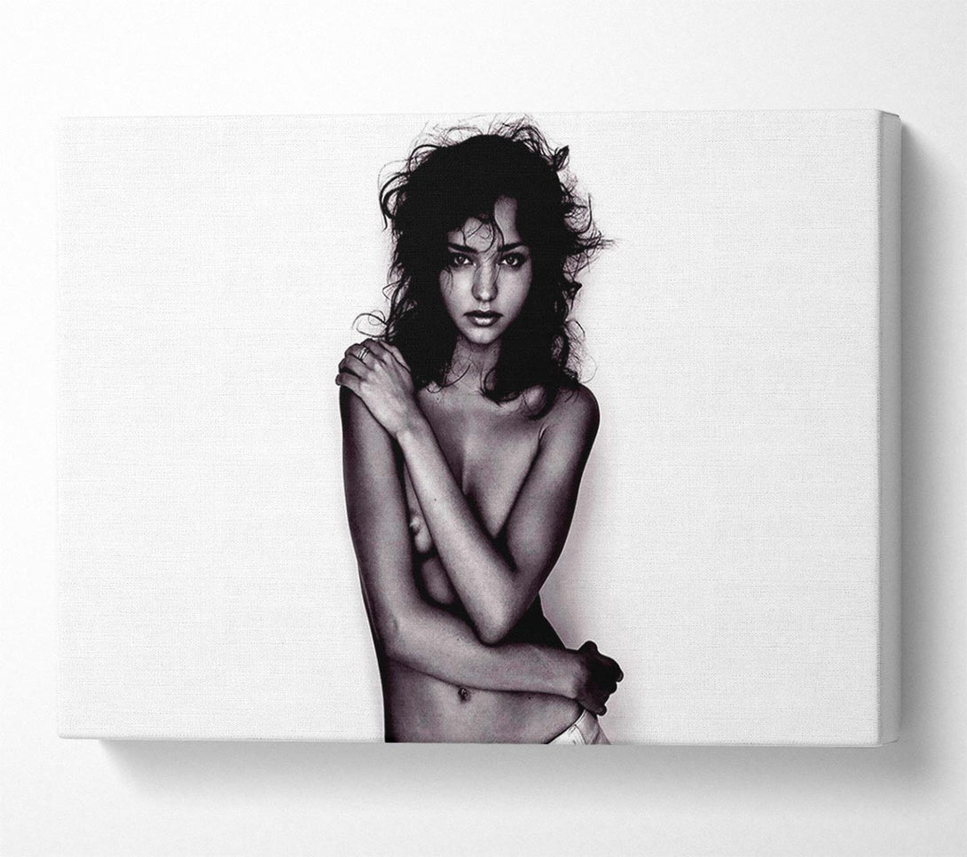  A Canvas Print of Miranda Kerr Hot Body Canvas Print
