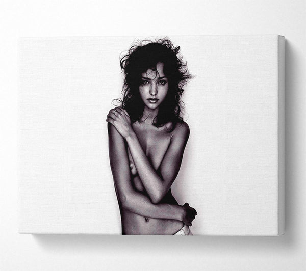  A Canvas Print of Miranda Kerr Hot Body Canvas Print