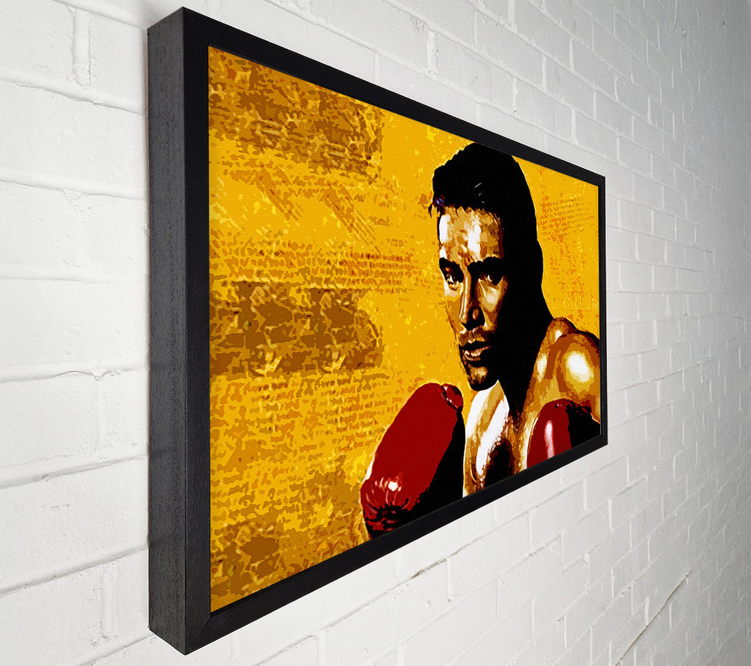  A Canvas Print of Oscar De La Hoya Golden Boy Canvas Art