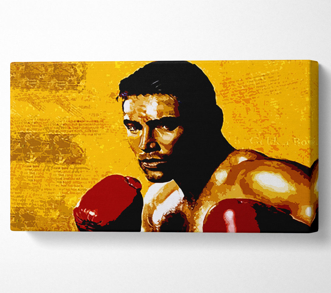  A Canvas Print of Oscar De La Hoya Golden Boy Canvas Art