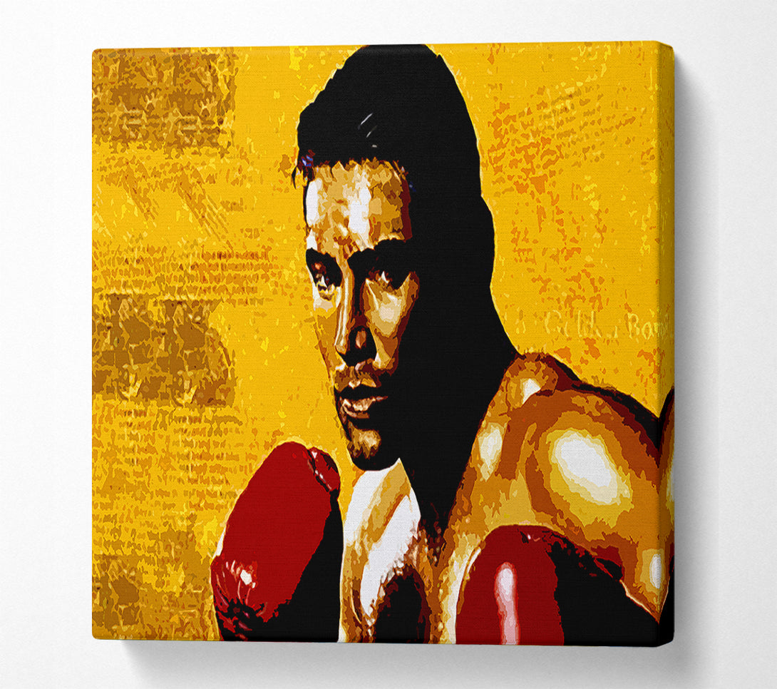  A Canvas Print of Oscar De La Hoya Golden Boy Canvas Art