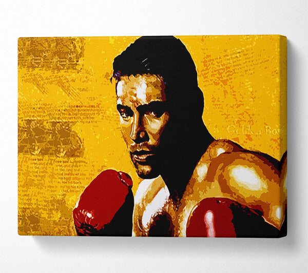  A Canvas Print of Oscar De La Hoya Golden Boy Canvas Art