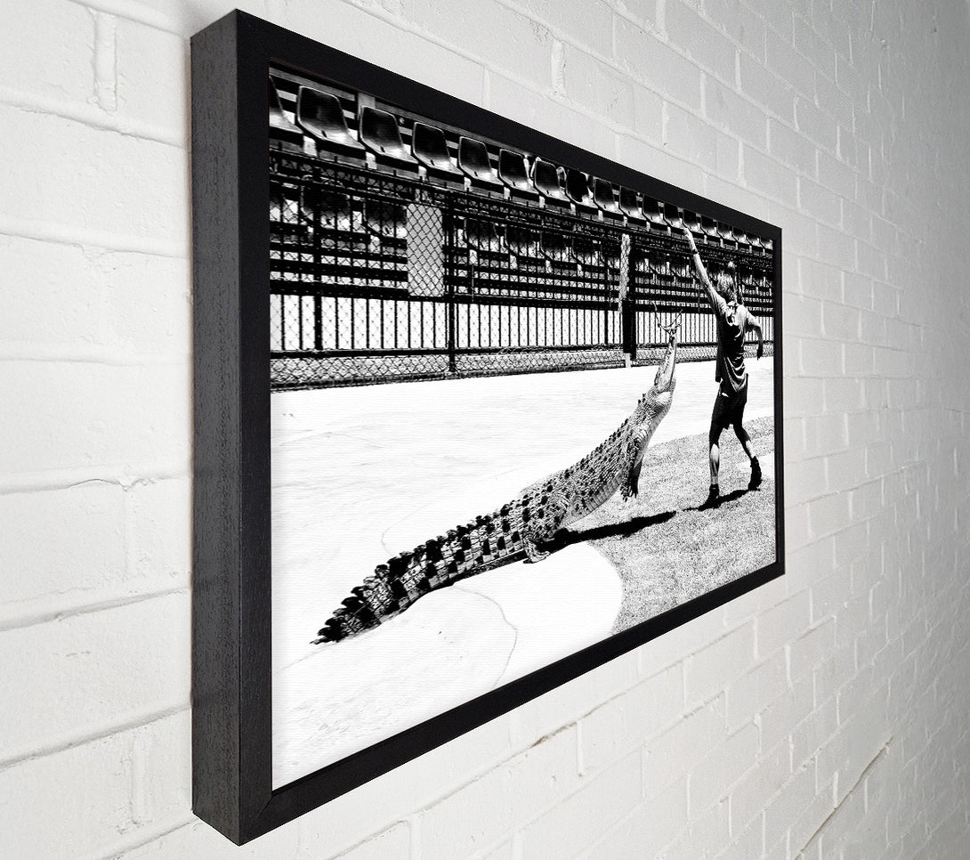  A Canvas Print of Steve Irwin Crocodile Hunter Canvas Wall Art
