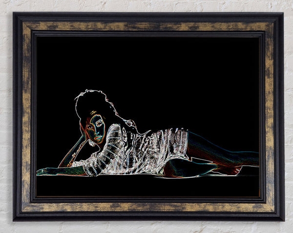 Amy Winehouse Framed Print