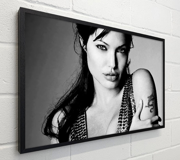 Angelina Jolie Dragon Tattoo