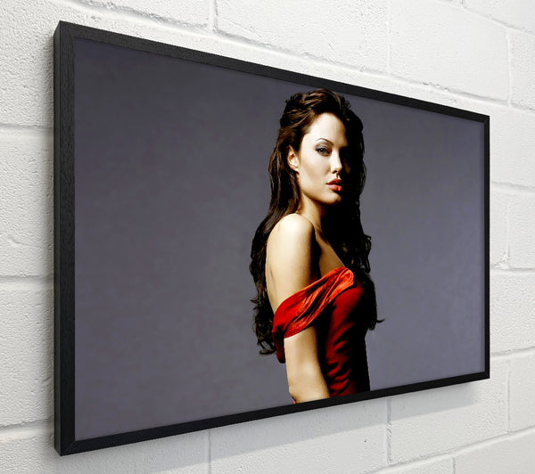 Angelina Jolie Red Dress