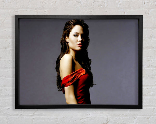 Angelina Jolie Rotes Kleid