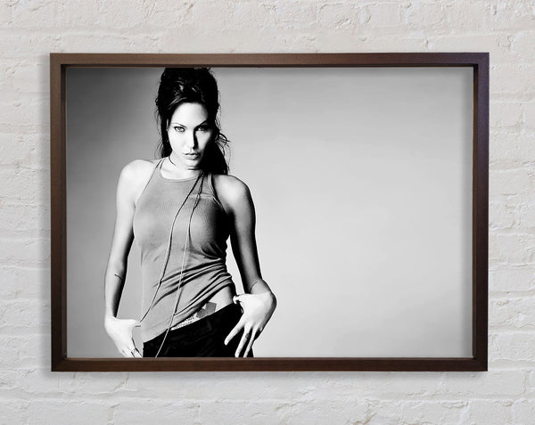 Angelina Jolie Sexy B und W
