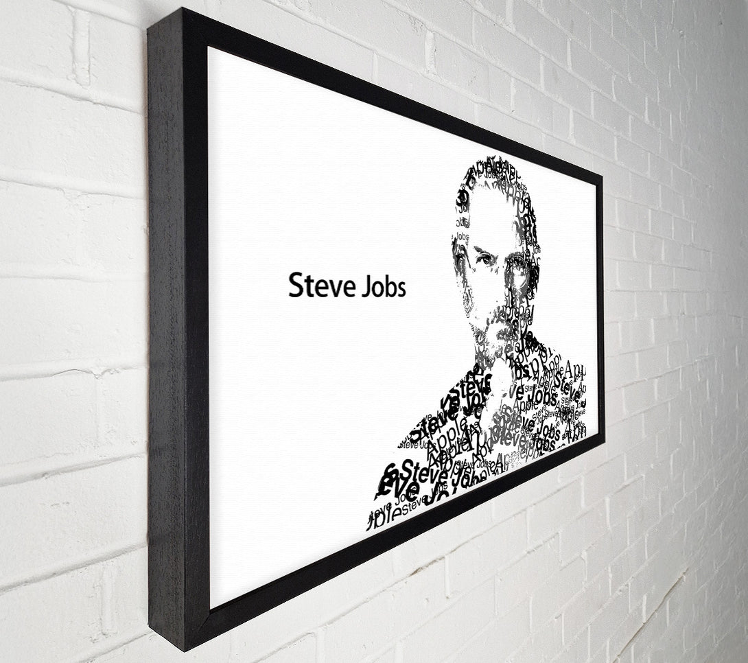  A Canvas Print of Apple Steve Jobs Canvas Wall Art