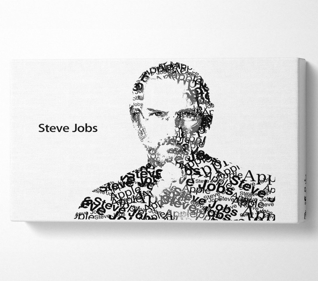  A Canvas Print of Apple Steve Jobs Canvas Wall Art