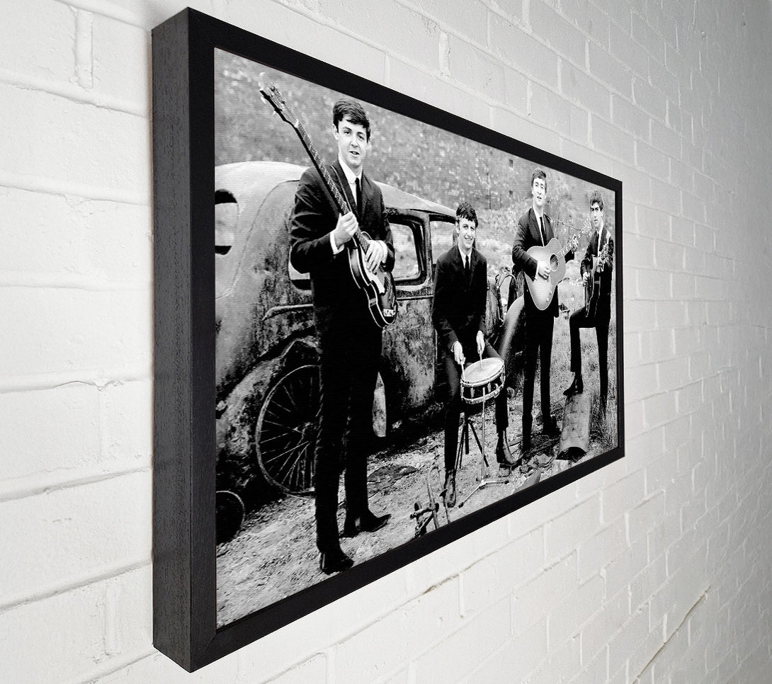  A Canvas Print of Beatles Band Canvas Art
