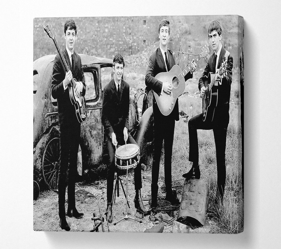  A Canvas Print of Beatles Band Canvas Art