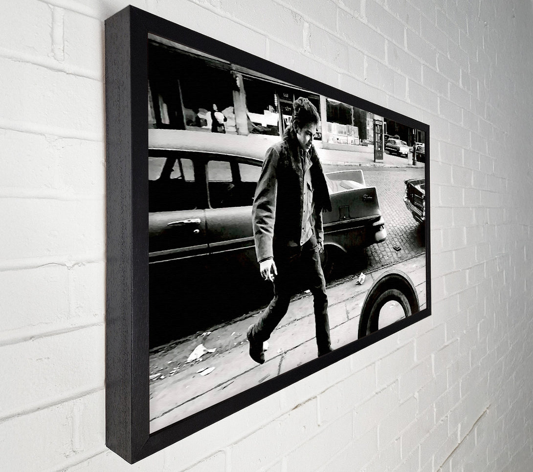  A Canvas Print of Bob Dylan Streets Canvas Wall Art