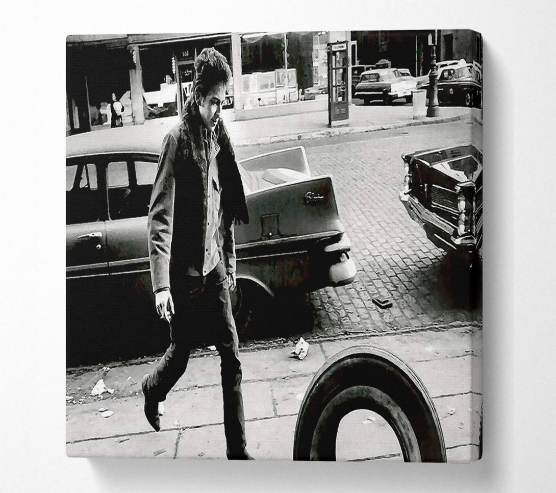  A Canvas Print of Bob Dylan Streets Canvas Wall Art