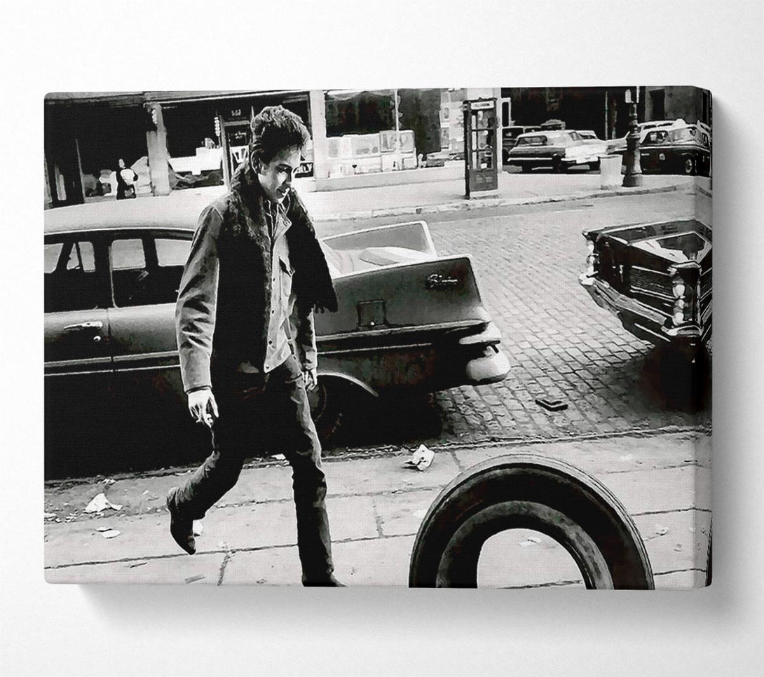  A Canvas Print of Bob Dylan Streets Canvas Wall Art