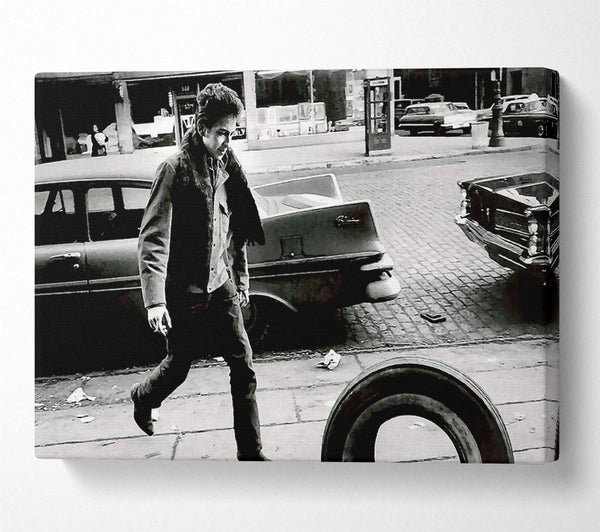  A Canvas Print of Bob Dylan Streets Canvas Wall Art
