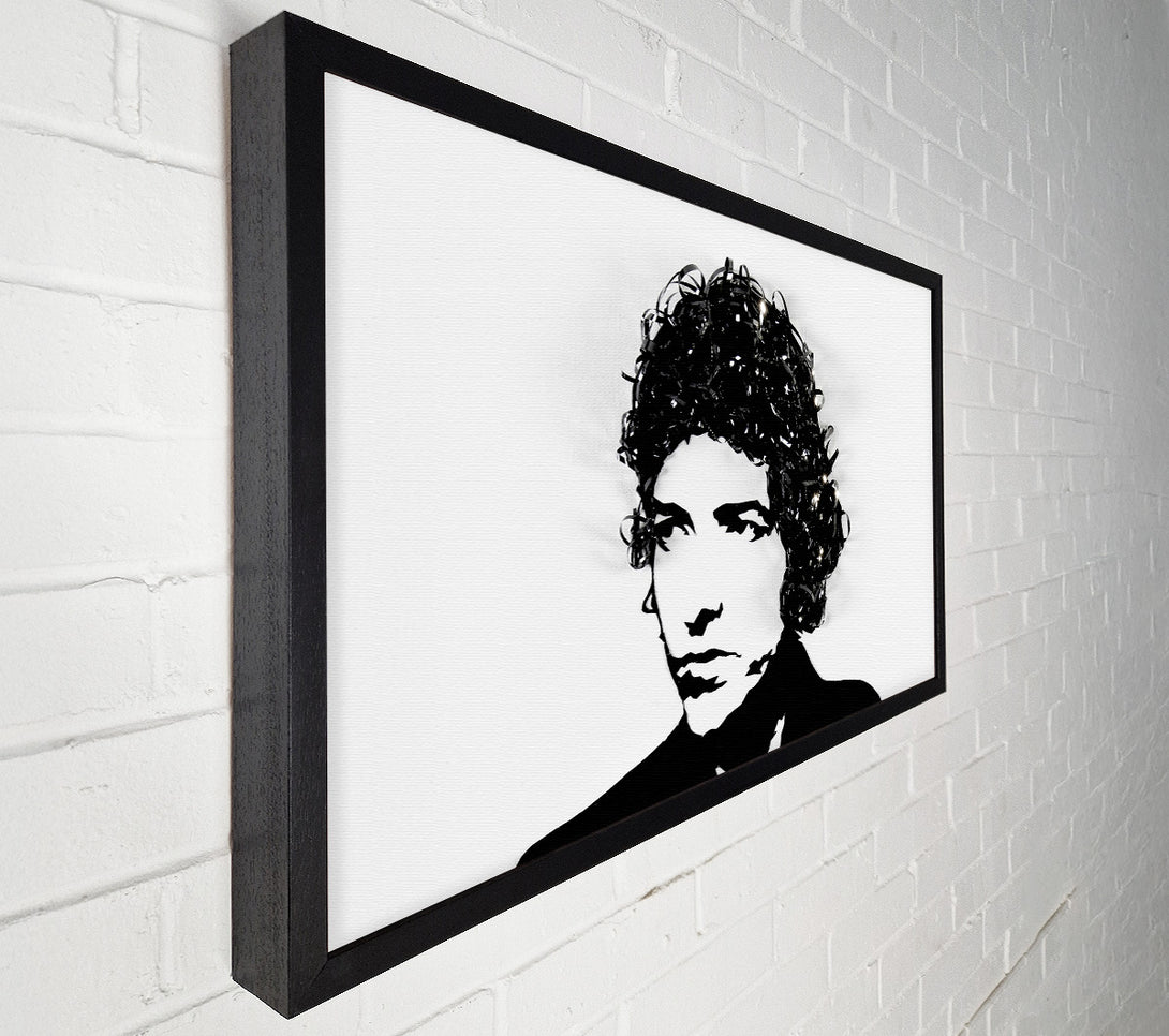  A Canvas Print of Bob Dylan Canvas Print